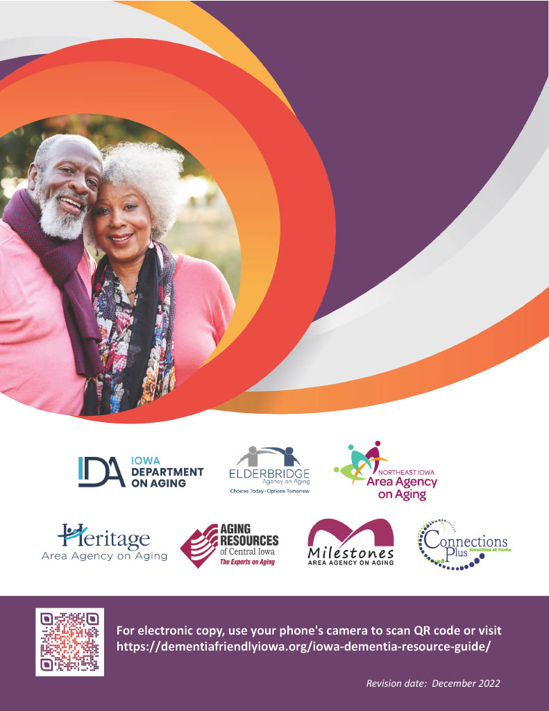 Iowa Dementia Resource Guide Dementia Friendly Iowa